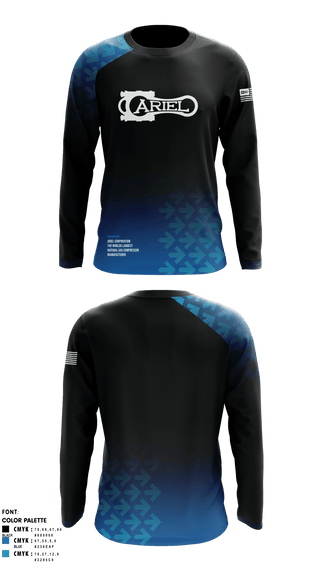 Long Sleeve Performance Shirt, Ariel Corporation, , Teamtime, Team time, sublimation, custom sports apparel, team uniforms, spirit wear, spiritwear, sports uniforms, custom shirts, team store, custom team store, fundraiser sports, apparel fundraiser