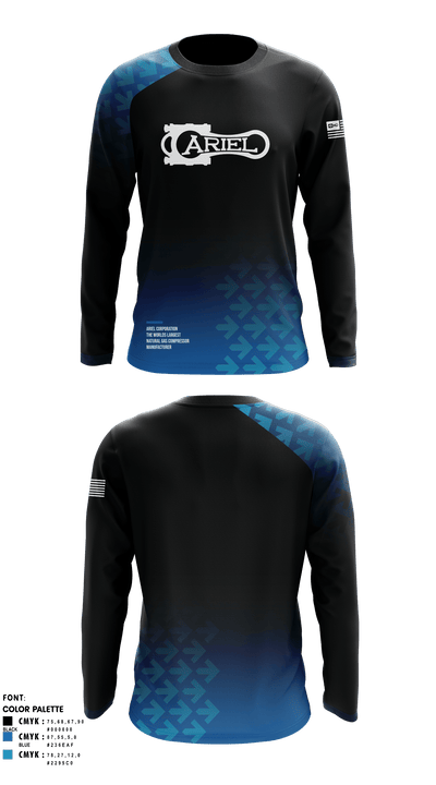 Ariel Corporation 97229157 Long Sleeve Performance Shirt 1