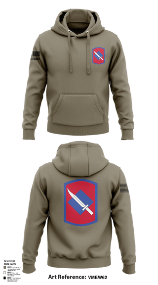 Hoodie, 39th Infantry Brigade, , Teamtime, Team time, sublimation, custom sports apparel, team uniforms, spirit wear, spiritwear, sports uniforms, custom shirts, team store, custom team store, fundraiser sports, apparel fundraiser