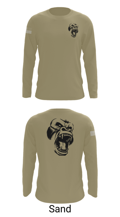 USS CARL VINSON 40544561 Long Sleeve Performance Shirt - 82