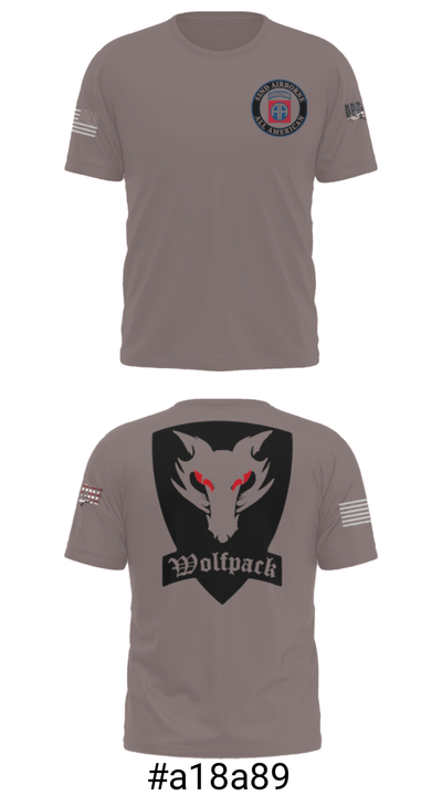 1-82nd CAB 46571810 Old School Cotton Feel Shirt - 7