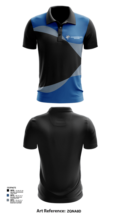 Hammerheads Racing 36736436 Short Sleeve Performance Polo - 107