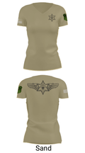 Air Support 72075098 Women's Short Sleeve V-neck Shirt - 84