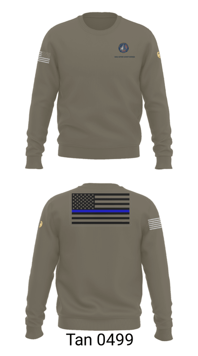 NAVAL SUPPORT ACTIVITY BETHESDA SECURITY FORCES 28838405 Crew Neck Sweatshirt - 62