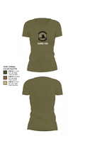 102nd CES 1842645 Women's Short Sleeve V-neck Shirt - 64