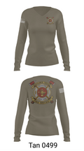Boulder creek fire 92680239 Women's Long Sleeve V-neck Shirt - 77