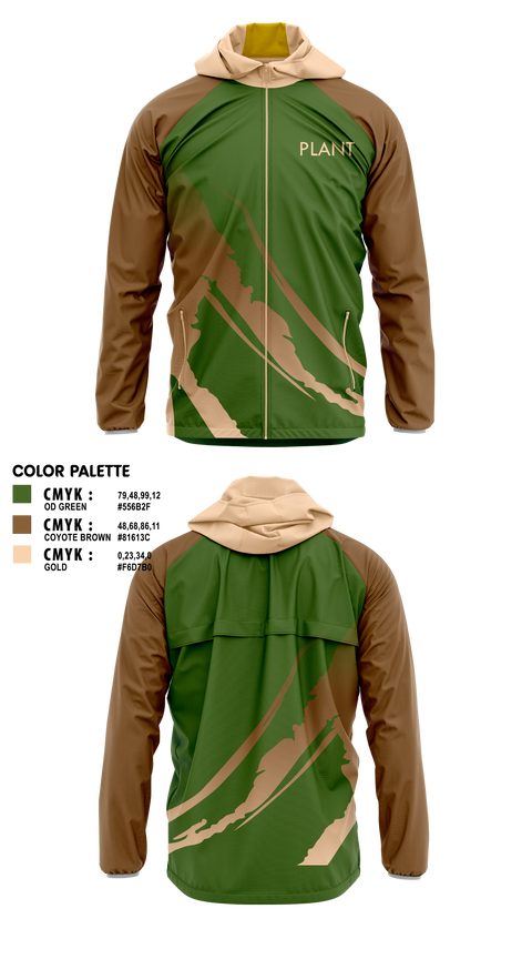 Windbreaker, Plant, Wrestling, Teamtime, Team time, sublimation, custom sports apparel, team uniforms, spirit wear, spiritwear, sports uniforms, custom shirts, team store, custom team store, fundraiser sports, apparel fundraiser