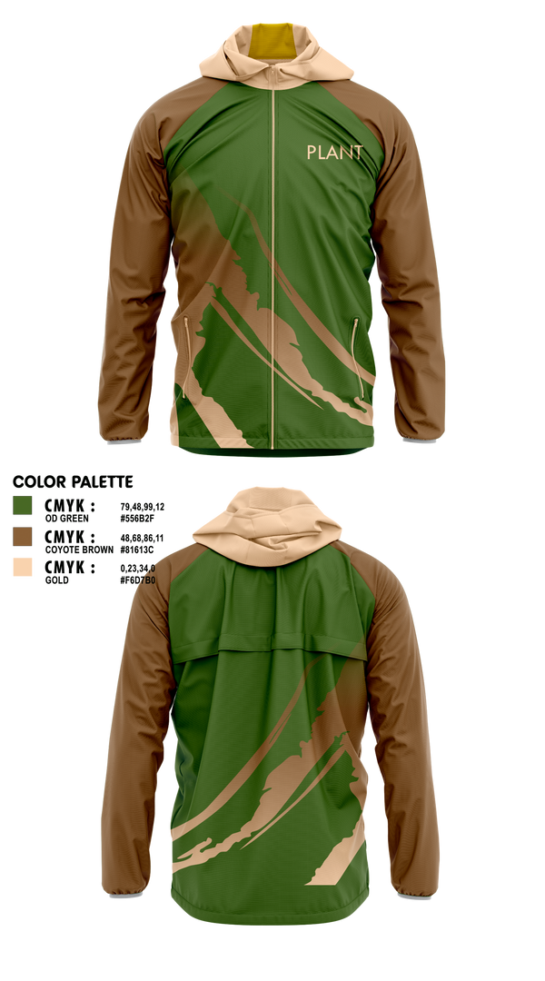 Windbreaker, Plant, Wrestling, Teamtime, Team time, sublimation, custom sports apparel, team uniforms, spirit wear, spiritwear, sports uniforms, custom shirts, team store, custom team store, fundraiser sports, apparel fundraiser