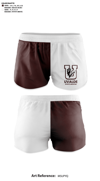 Uvalde sports medicine 59679875 Women's Shorts - 41