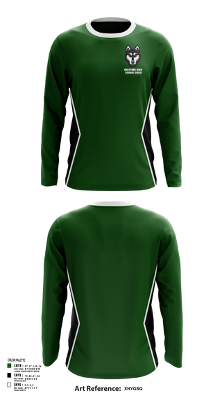 Long Sleeve Performance Shirt, Hartford High School Cheer, Cheer, Teamtime, Team time, sublimation, custom sports apparel, team uniforms, spirit wear, spiritwear, sports uniforms, custom shirts, team store, custom team store, fundraiser sports, apparel fundraiser