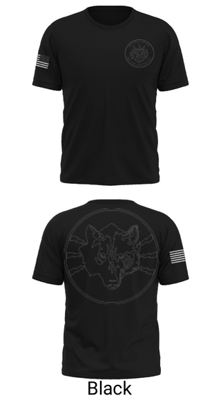 Short Sleeve Performance Shirt, Wolves, Bravo, 305th MI, Army, Teamtime, Team time, sublimation, custom sports apparel, team uniforms, spirit wear, spiritwear, sports uniforms, custom shirts, team store, custom team store, fundraiser sports, apparel fundraiser