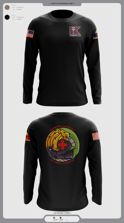 Chimera Company 18775959 Long Sleeve Performance Shirt - 113