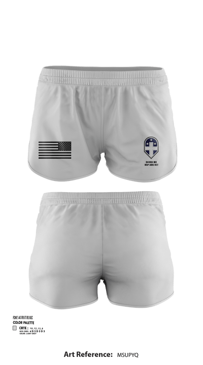 343rd Medical Hospital Augmentation Detachment 45513256 Ranger Panties - 138