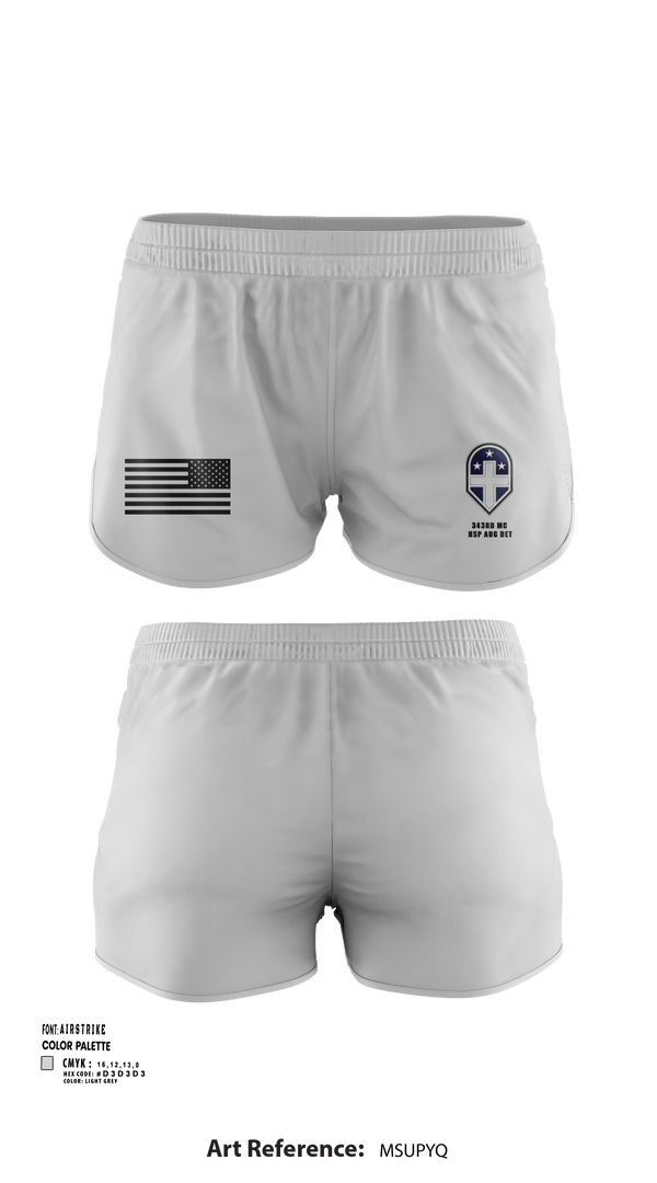 Ranger Panties, 343rd Medical Hospital Augmentation Detachment, , Teamtime, Team time, sublimation, custom sports apparel, team uniforms, spirit wear, spiritwear, sports uniforms, custom shirts, team store, custom team store, fundraiser sports, apparel fundraiser