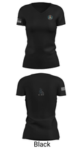 Hombres de Valor 30215004 Women's Short Sleeve V-neck Shirt - 38