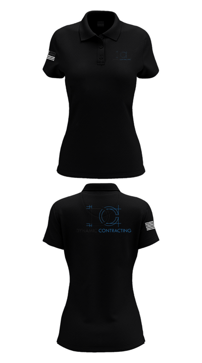 Dynamic ContractingDynamic Contracting 46552674 Women's Short Sleeve Performance Polo  - 36