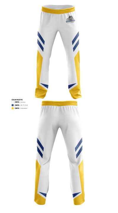 Gering High School Golf 72370370 Sweatpants - 40