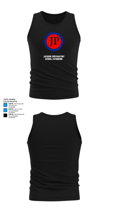 Jackson Preparatory School Swimming 57912925 Tank Top - 32