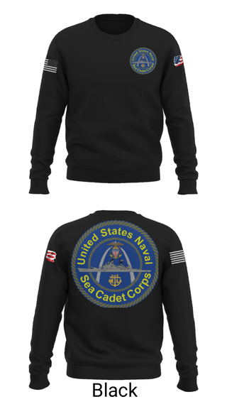 Crew Neck Sweatshirt, Battleship misssouri, Navy, Teamtime, Team time, sublimation, custom sports apparel, team uniforms, spirit wear, spiritwear, sports uniforms, custom shirts, team store, custom team store, fundraiser sports, apparel fundraiser
