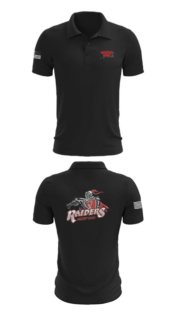 Short Sleeve Performance Polo, Medford Area Senior High School Band, Spirit Store, Teamtime, Team time, sublimation, custom sports apparel, team uniforms, spirit wear, spiritwear, sports uniforms, custom shirts, team store, custom team store, fundraiser sports, apparel fundraiser