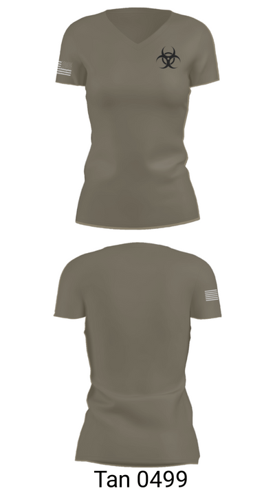 Antrax 83840716 Women's Short Sleeve V-neck Shirt - 68