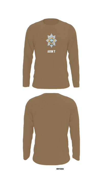 Sherwood Foresters 95108079 Long Sleeve Performance Shirt - 12