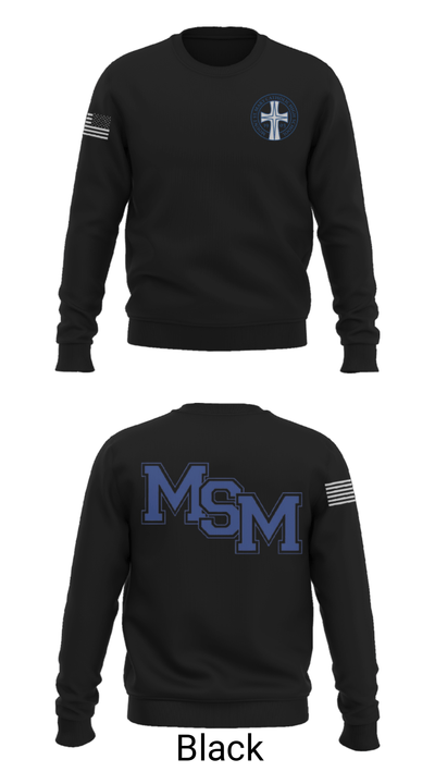 Mount St. Mary Catholic School Cross Country 34367170 Crew Neck Sweatshirt - 21