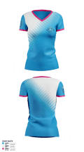 Cainhoy Athletic Breakers 09 82656455 Women's Short Sleeve V-neck Shirt - 1