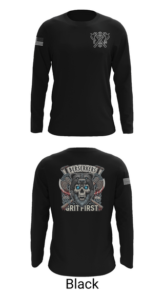 Long Sleeve Performance Shirt, Baker 3-509th 3rd Plt 1st squad, Army, Teamtime, Team time, sublimation, custom sports apparel, team uniforms, spirit wear, spiritwear, sports uniforms, custom shirts, team store, custom team store, fundraiser sports, apparel fundraiser