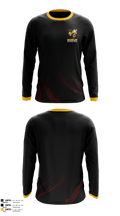 Enumclaw High School Water Polo 63753574 Long Sleeve Performance Shirt - 1