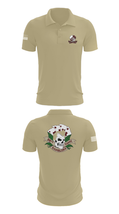 418 MLC 48598349 Short Sleeve Performance Polo - 87