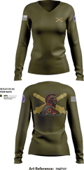 ALPHA ROCK 20137343 Women's Long Sleeve V-neck Shirt - 91