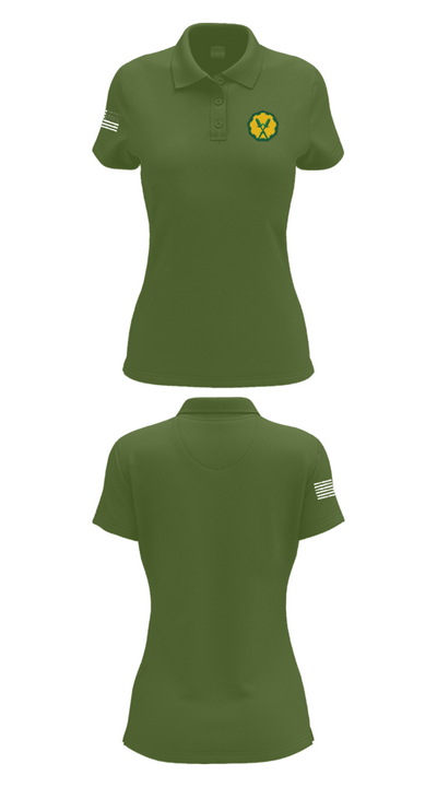 160th mp bn 37897815 Women's Short Sleeve Performance Polo  - 55