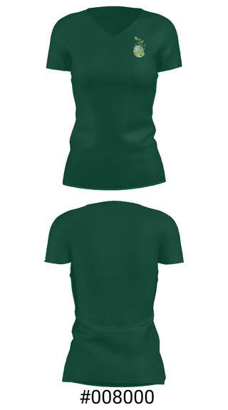 Womens Short Sleeve Vneck Shirt, Montessori Seeds Of Education, Spirit Store, Teamtime, Team time, sublimation, custom sports apparel, team uniforms, spirit wear, spiritwear, sports uniforms, custom shirts, team store, custom team store, fundraiser sports, apparel fundraiser