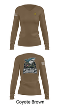 Pearl City Army Recruiting Station 36173734 Women's Long Sleeve V-neck Shirt - 17