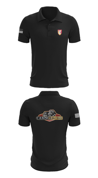 Short Sleeve Performance Polo, Charlie Battery, 1st Battalion 1st Air Defense Artillery Regiment, , Teamtime, Team time, sublimation, custom sports apparel, team uniforms, spirit wear, spiritwear, sports uniforms, custom shirts, team store, custom team store, fundraiser sports, apparel fundraiser