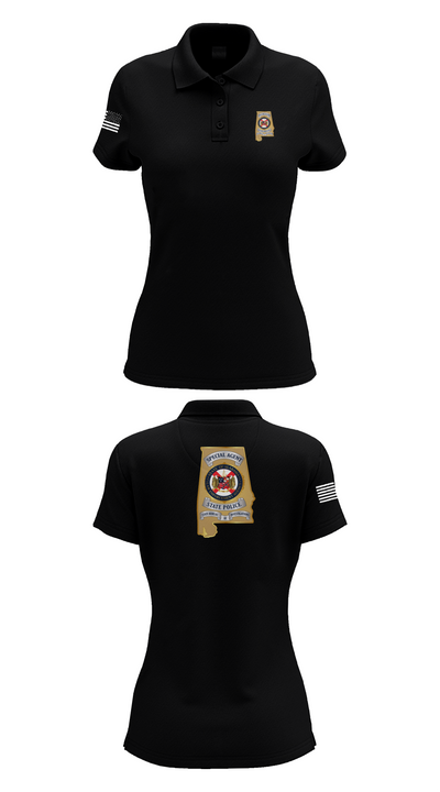Major Crimes 85282762 Women's Short Sleeve Performance Polo  - 33