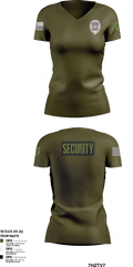 Southern Security & Patrol Services 51595739 Women's Short Sleeve V-neck Shirt - 1