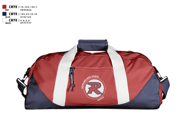 Duffle Bag, Richland High School Dance, Spirit Store, Teamtime, Team time, sublimation, custom sports apparel, team uniforms, spirit wear, spiritwear, sports uniforms, custom shirts, team store, custom team store, fundraiser sports, apparel fundraiser