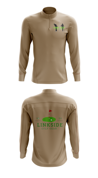 Quarter Zip Jacket, On the Links Golf Co, Golf, Teamtime, Team time, sublimation, custom sports apparel, team uniforms, spirit wear, spiritwear, sports uniforms, custom shirts, team store, custom team store, fundraiser sports, apparel fundraiser