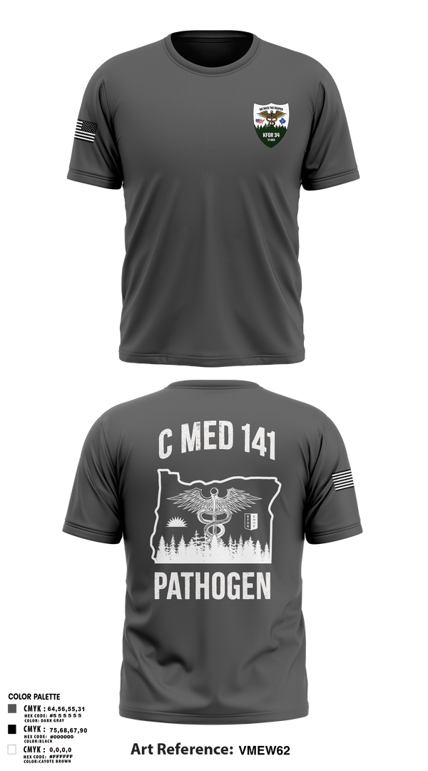 Old School Cotton Feel Shirt, C Med, National Guard, Teamtime, Team time, sublimation, custom sports apparel, team uniforms, spirit wear, spiritwear, sports uniforms, custom shirts, team store, custom team store, fundraiser sports, apparel fundraiser