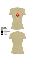 1/6 58710445 Women's Short Sleeve V-neck Shirt - 84