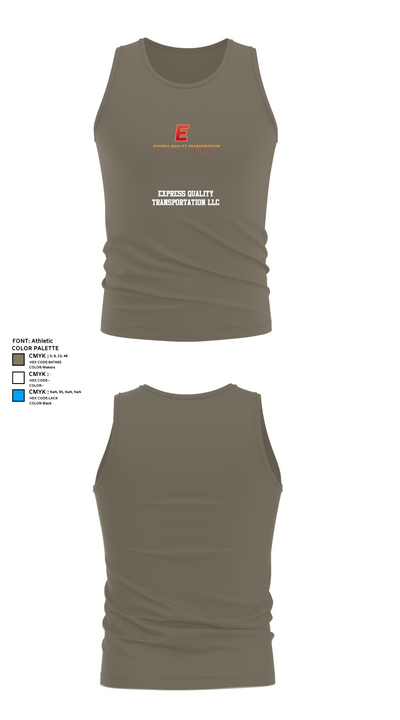 Express Quality Transportation LLC 33697565 Tank Top - 35