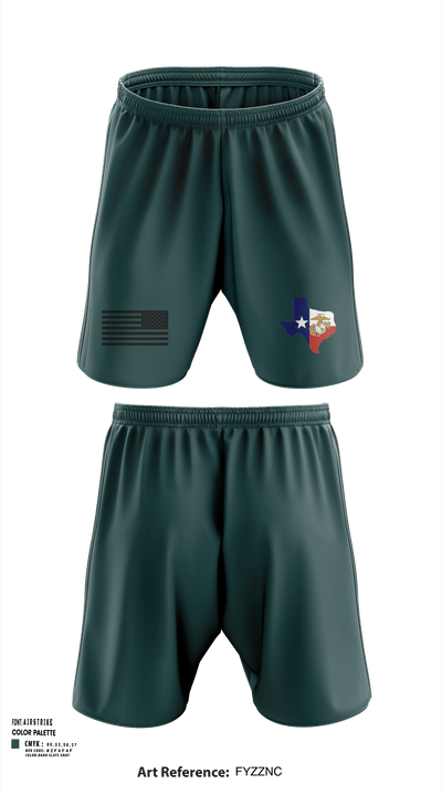 Goodfellow AFB MCD 8795837 Athletic Shorts With Pockets - 122