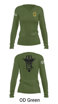Charlie Squad 89952871 Women's Long Sleeve V-neck Shirt - 54