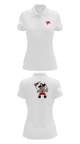 Womens Short Sleeve Performance Polo, Palatine pirates, Baseball, Teamtime, Team time, sublimation, custom sports apparel, team uniforms, spirit wear, spiritwear, sports uniforms, custom shirts, team store, custom team store, fundraiser sports, apparel fundraiser