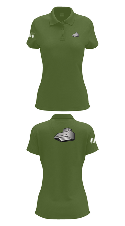 Triboro kitchen & ventilation 34118337 Women's Short Sleeve Performance Polo  - 25