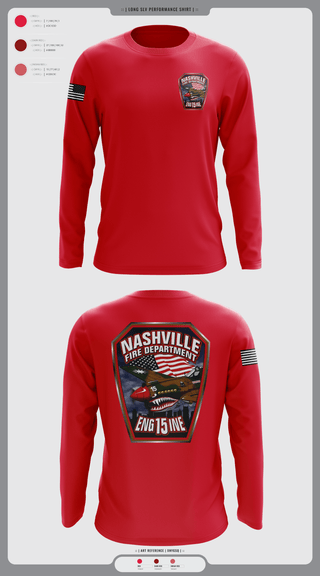 Long Sleeve Performance Shirt, Engine 15, , Teamtime, Team time, sublimation, custom sports apparel, team uniforms, spirit wear, spiritwear, sports uniforms, custom shirts, team store, custom team store, fundraiser sports, apparel fundraiser