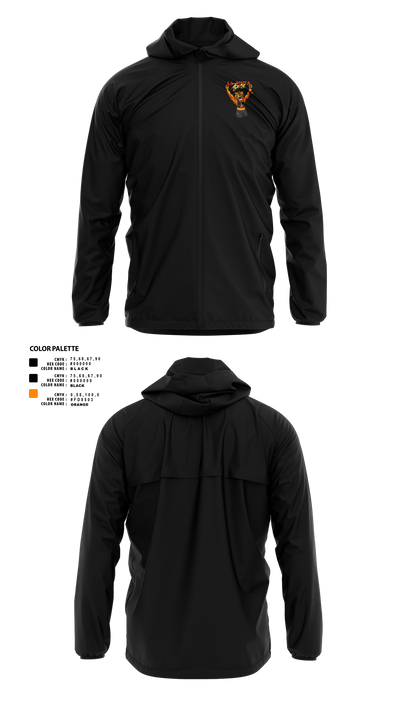 La Junta Junior High School Wrestling 13796391 Windbreaker - 1