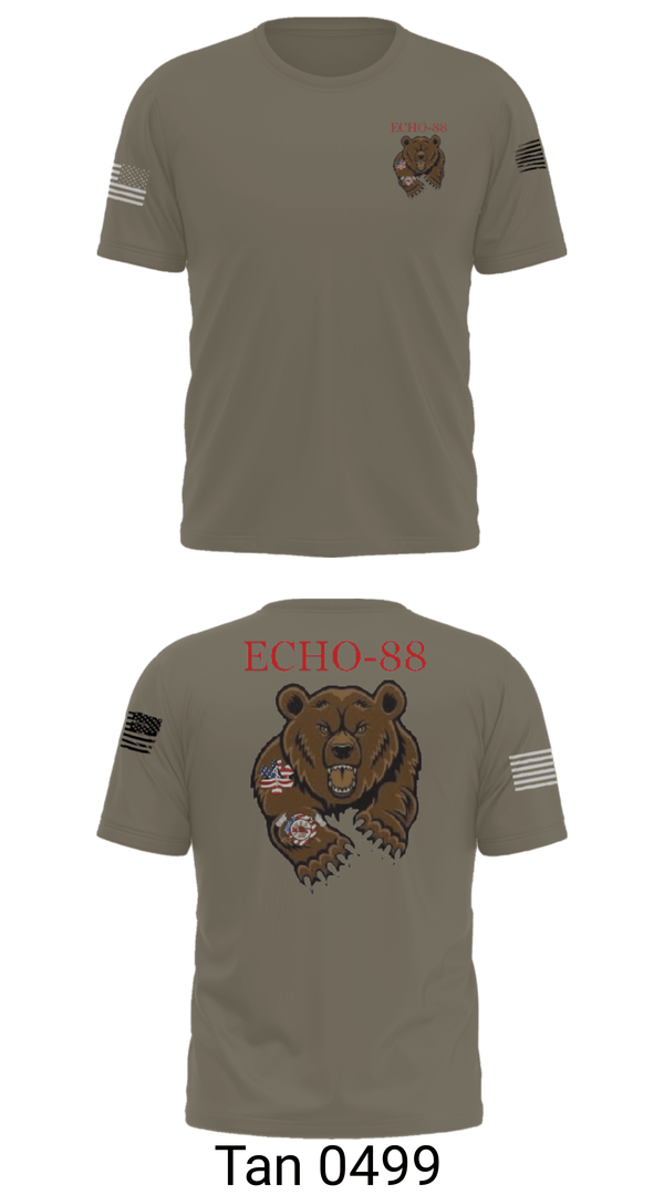 Short Sleeve Performance Shirt, ECHO-88, , Teamtime, Team time, sublimation, custom sports apparel, team uniforms, spirit wear, spiritwear, sports uniforms, custom shirts, team store, custom team store, fundraiser sports, apparel fundraiser